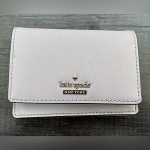 Kate Spade Fold Over Wallet - light lilac